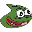 Grenouille Pepe déformée (Pepega)